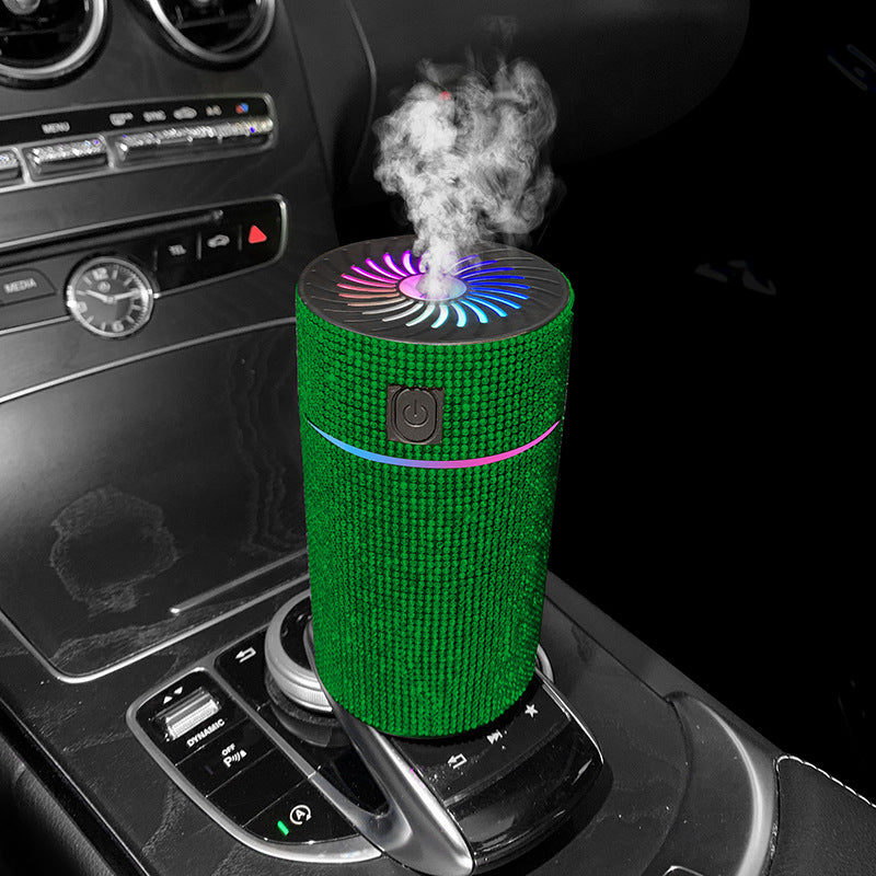 Car Rhinestone Air Purification Humidifier