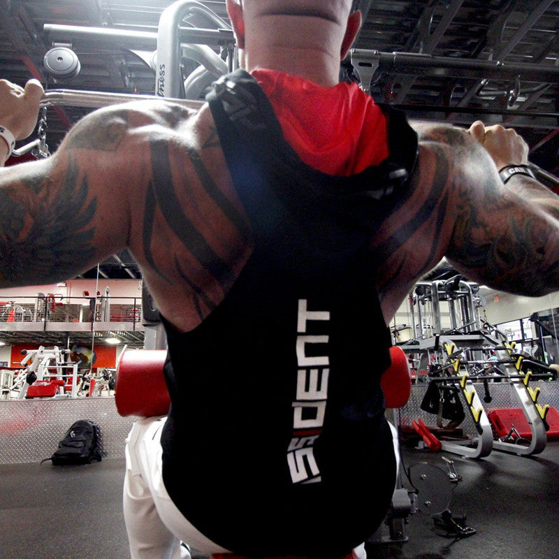 Bodybuilding Tank Top With Hood