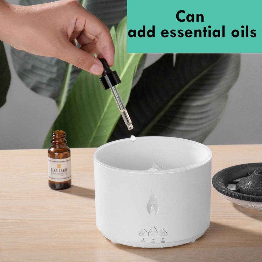 Volcano Aromatherapy Flame Humidifier