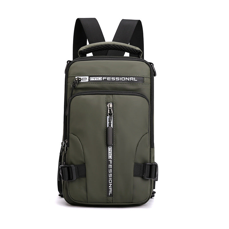 Nylon Backpack With USB Charging