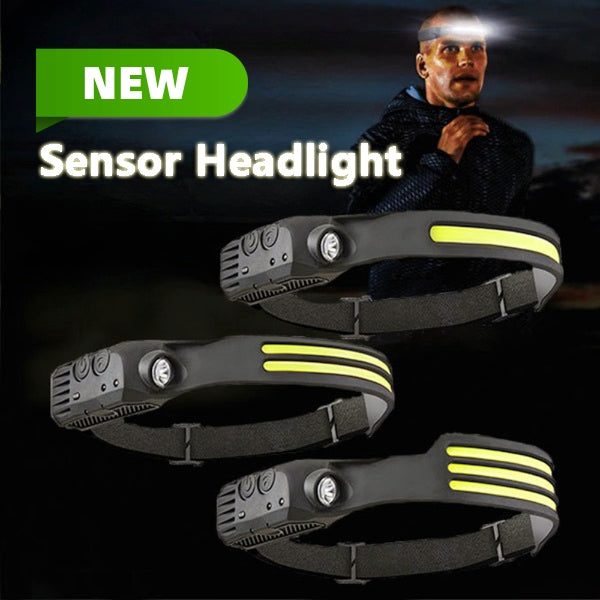 LED Induction Riding Headlamp