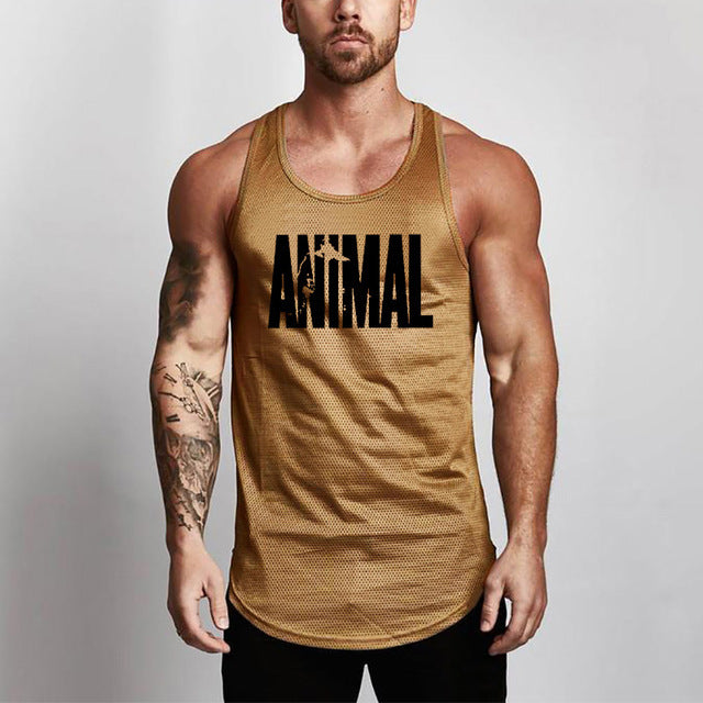 Mens Bodybuilding Stringer Tank Tops