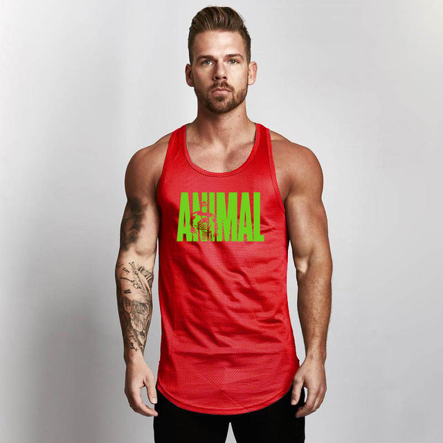 Mens Bodybuilding Stringer Tank Tops