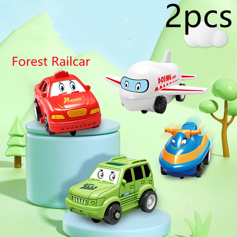 Children's Educational Puzzle Track Car Play Set