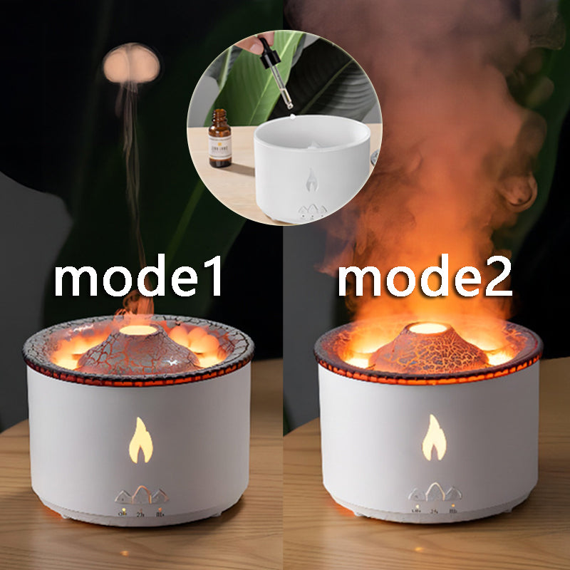 Volcano Aromatherapy Flame Humidifier