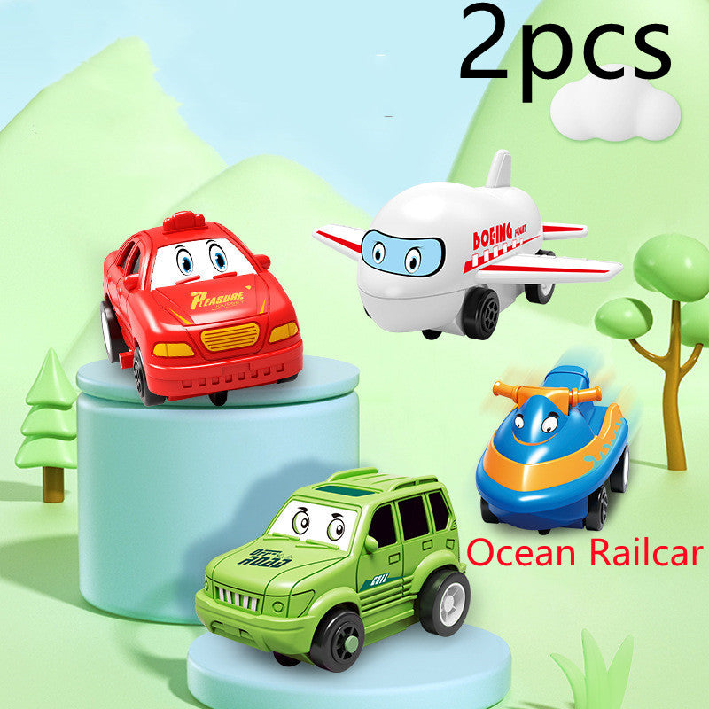 Children's Educational Puzzle Track Car Play Set